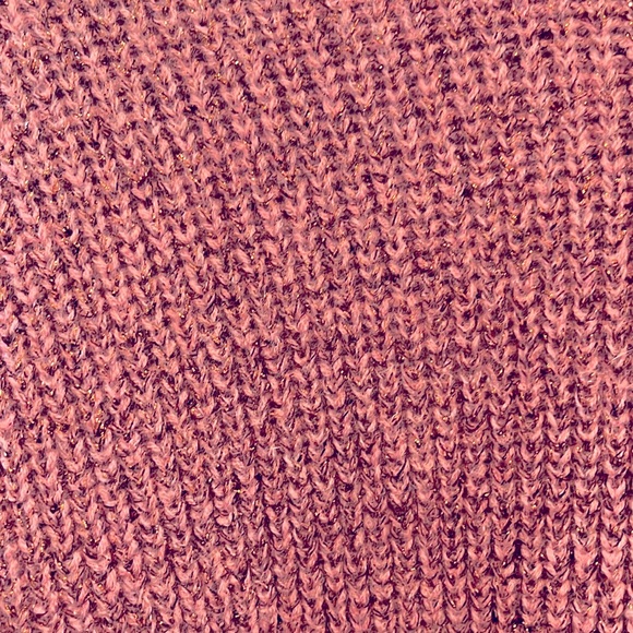 💕 Rag & Bone Jubilee Metallic Merino Wool Crop Sweater (L) - Picture 4 of 7